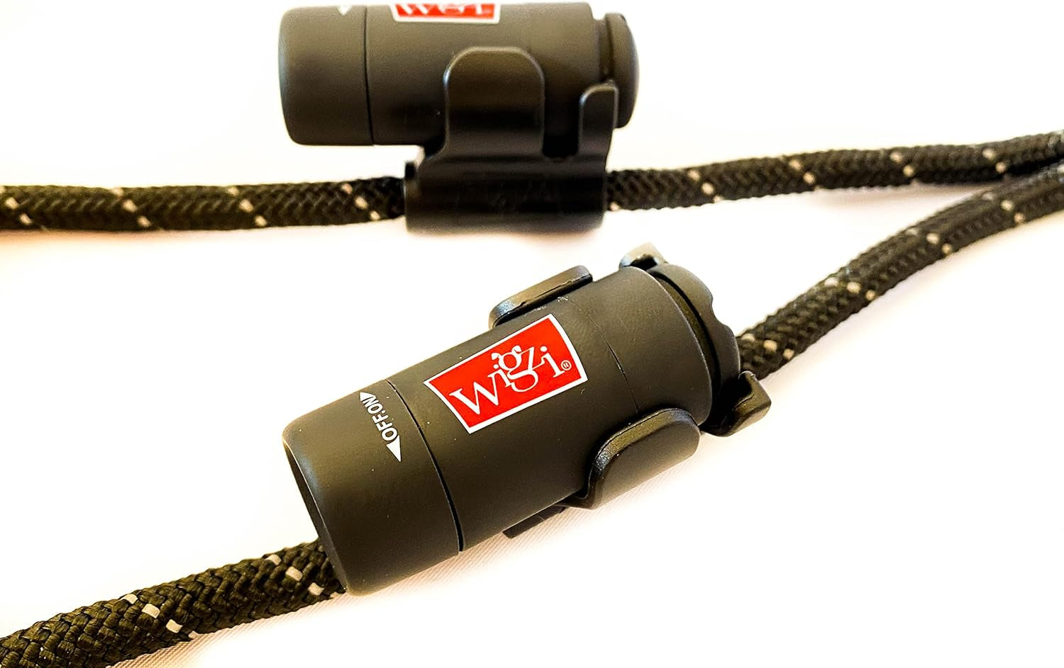 Dual Dog Leash with 360° Tangle-Free Design, Gel Handle, Reflective Rope, and Optional LED Lights - 25 Feet Universal Fit for Medium to Large Dogs, Black with Two Rechargeable Lights