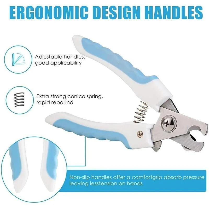 Professional Pet Nail Clippers for Dogs and Cats - Essential Grooming Tools for Claw Maintenance